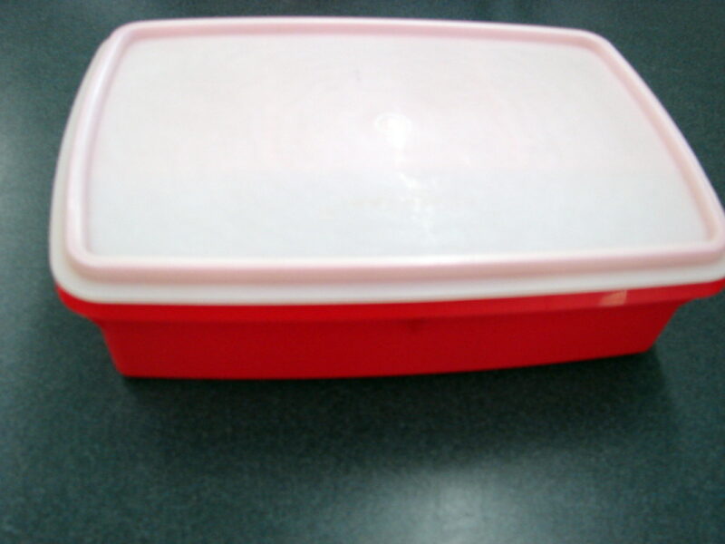 Vintage Tupperware Tuppercraft Stow N Go #767 7 Section Box, Moose-R-Us.Com Log Cabin Decor