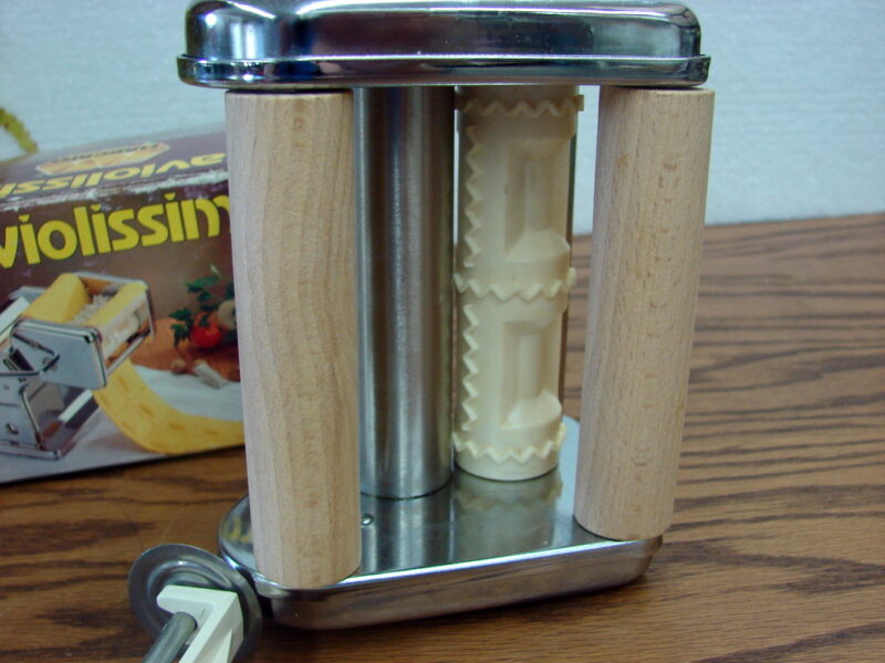 Vintage OMC Marcato Raviolissima ATLAS Ravioli Pasta Maker Attachment Made in Italy, Moose-R-Us.Com Log Cabin Decor