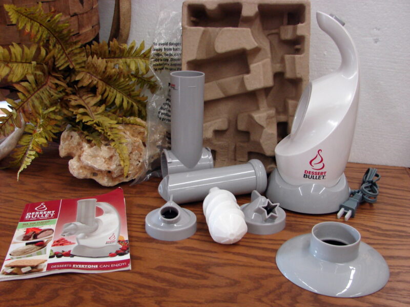 Like New Magic Bullet Dessert Bullet DB-0101 Blender As Seen On TV DB-0101, Moose-R-Us.Com Log Cabin Decor