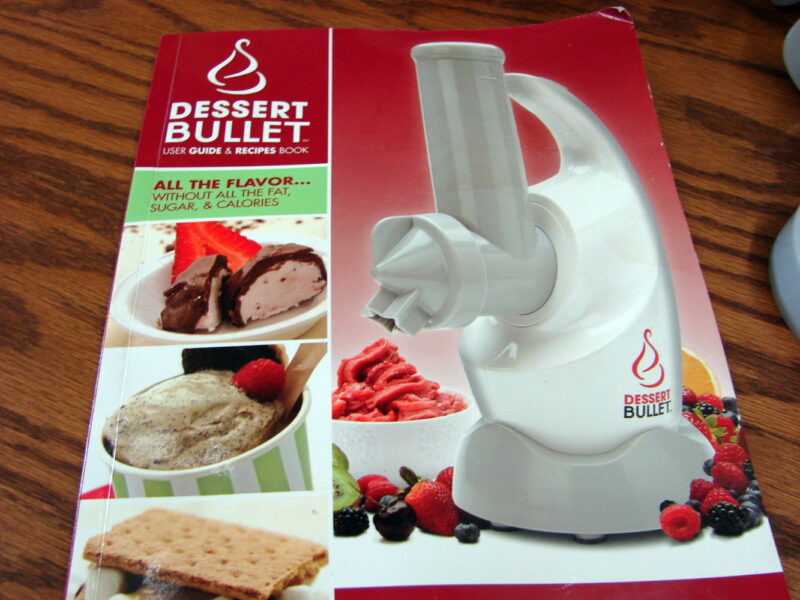 Like New Magic Bullet Dessert Bullet DB-0101 Blender As Seen On TV DB-0101, Moose-R-Us.Com Log Cabin Decor