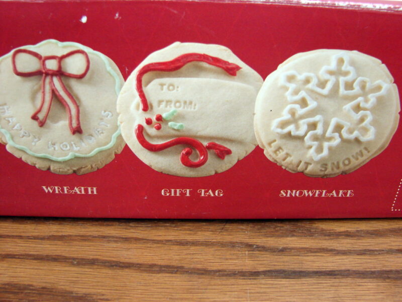 Nordic Ware Holiday Cookie Stamps New in Box Set/3, Moose-R-Us.Com Log Cabin Decor