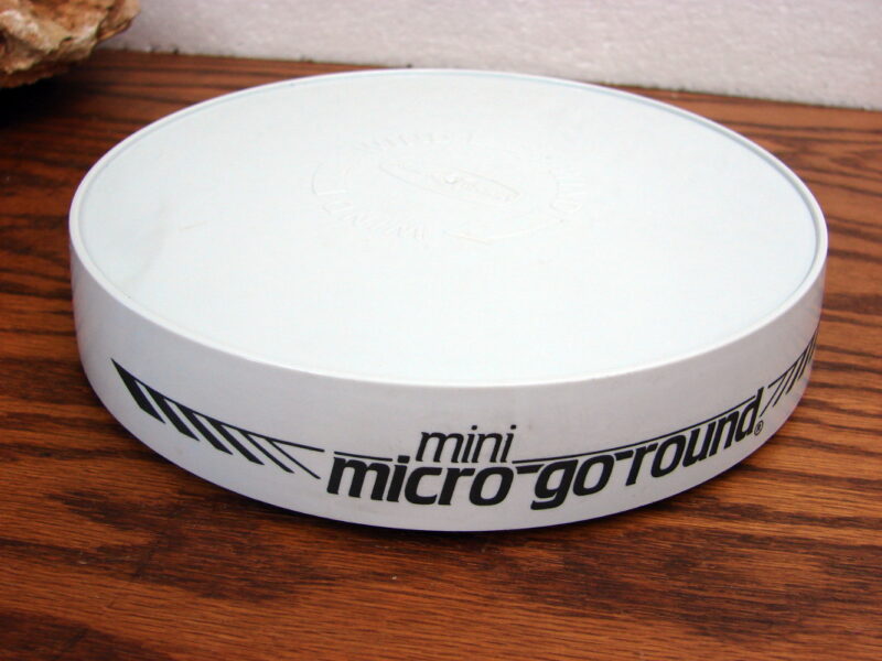 Vintage Nordic Ware Mini Micro-Go-Round Microwave Turntable 8&#8243;, Moose-R-Us.Com Log Cabin Decor