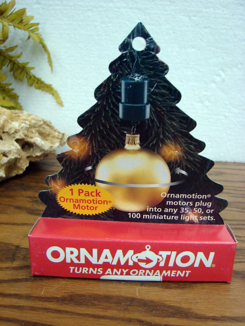 New Set/3 Ornamotion Motor Turns Any Ornament Plugs into 35 50 100 Light Sets, Moose-R-Us.Com Log Cabin Decor