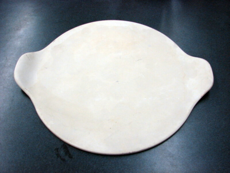 Original Pampered Chef Stoneware Pizza Stone 15&#8243; Large Round w/ Handles, Moose-R-Us.Com Log Cabin Decor