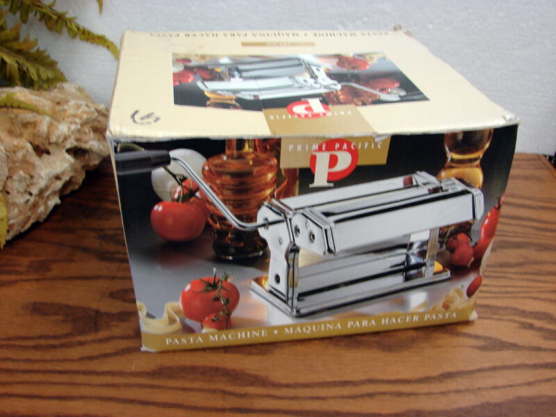 Manual Chrome Prime Pacific Pasta Machine Maker Instructions Needs Handle, Moose-R-Us.Com Log Cabin Decor