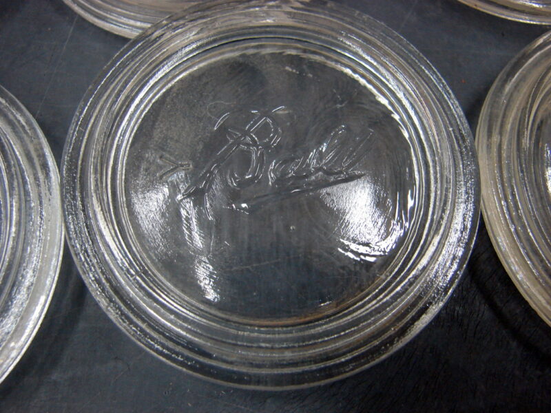 Vintage Ball Presto Atlas Kerr Canning Jar Lids Glass Inserts 124 pcs, Moose-R-Us.Com Log Cabin Decor