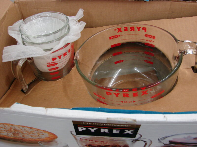 Vintage PYREX 12 Piece Homemakers Set Original Box Baking Casserole Loaf, Moose-R-Us.Com Log Cabin Decor