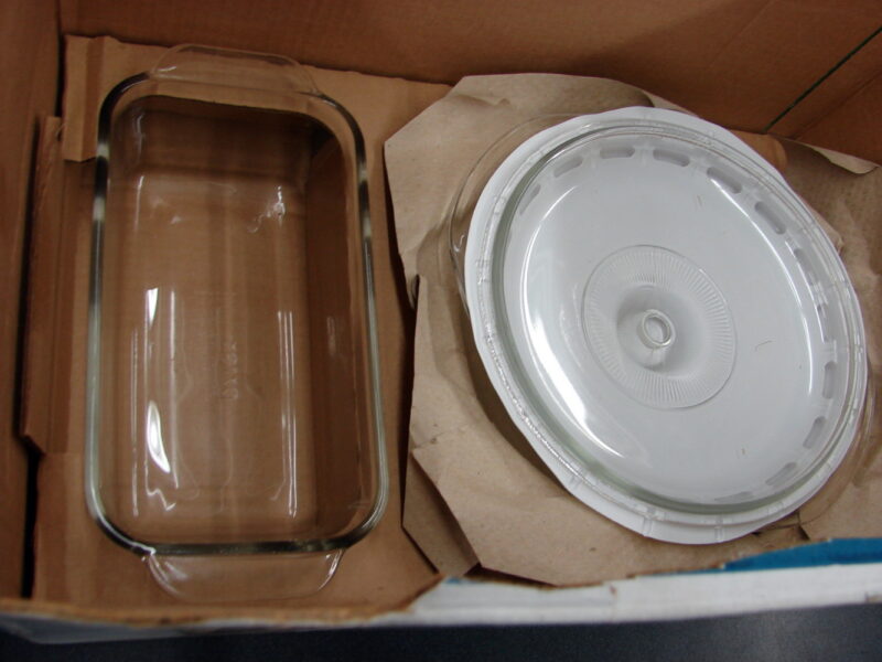 Vintage PYREX 12 Piece Homemakers Set Original Box Baking Casserole Loaf, Moose-R-Us.Com Log Cabin Decor