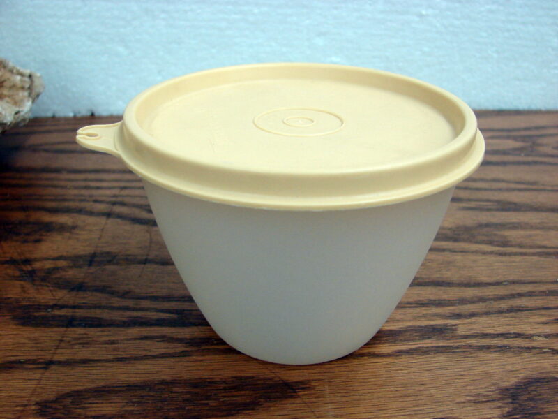 Vintage Tupperware Small Refrigerator Storage Bowl w/ Lid #148, Moose-R-Us.Com Log Cabin Decor