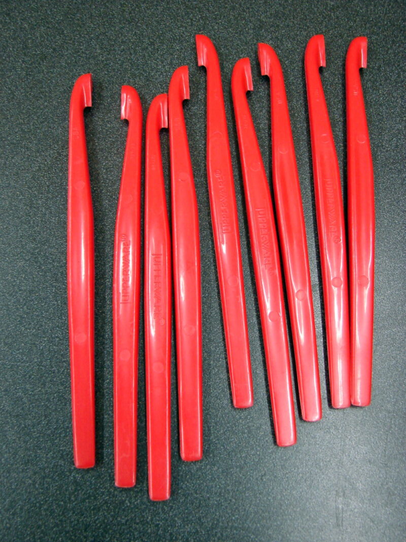 Brand New Lot of 9 Tupperware Citrus Orange Grapefruit Peeler Red, Moose-R-Us.Com Log Cabin Decor