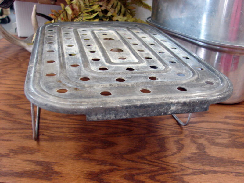 Vintage Wear-Ever 5 Piece Roaster Aluminum Roasting Baking Pan USA, Moose-R-Us.Com Log Cabin Decor