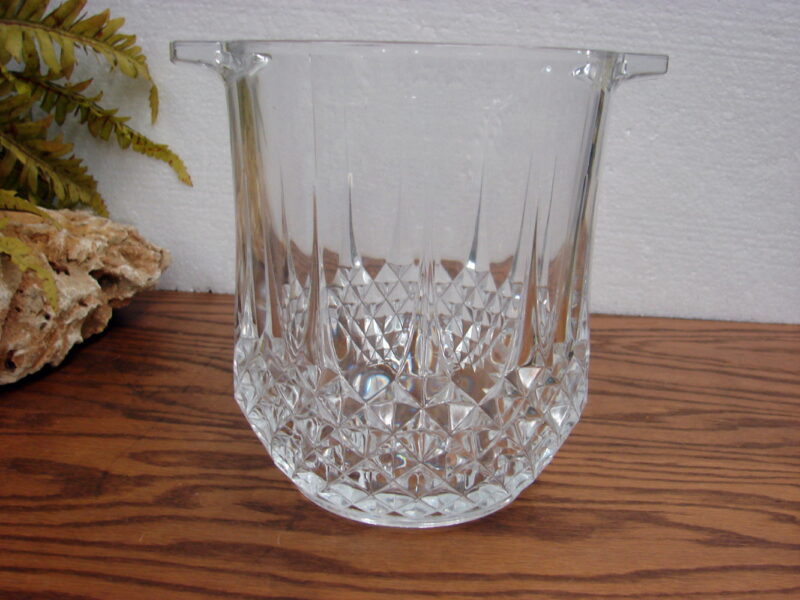 6 Pound Cristal d&#8217;Arques Longchamp Crystal Champagne Ice Bucket France, Moose-R-Us.Com Log Cabin Decor