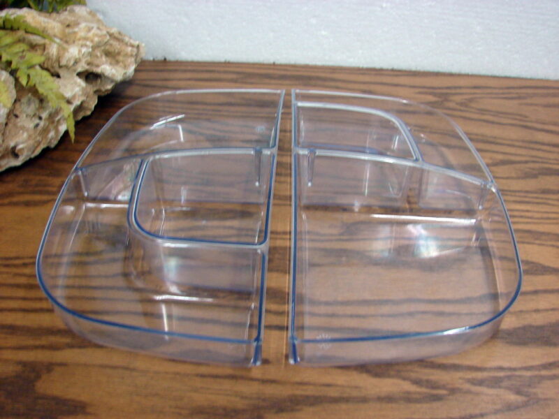 Original Pampered Chef PARTS Cool and Serve Square Tray #2292 Deviled Eggs, Moose-R-Us.Com Log Cabin Decor