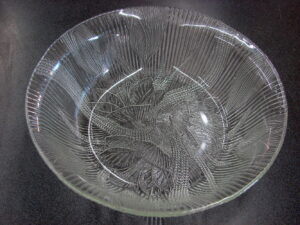 Princess House Royal Highlights Glass Divided Relish Tray and Oval Serving Bowl, Moose-R-Us.Com Log Cabin Decor