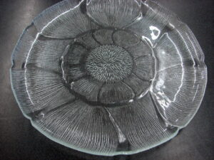 Clear Embossed Glass Arcoroc France Canterbury Crocus Dinnerware Lots, Moose-R-Us.Com Log Cabin Decor