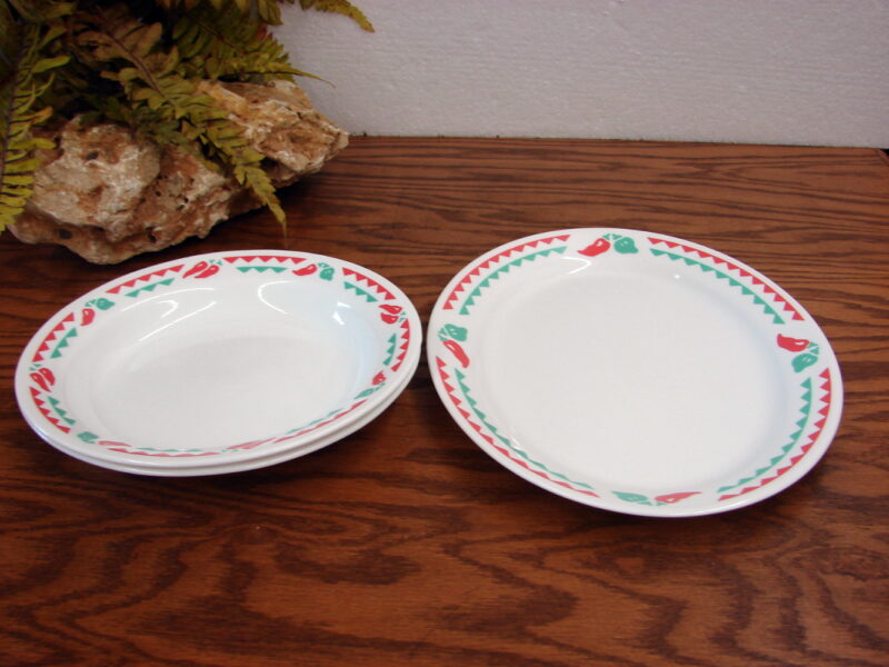 Corning Corelle Mexican Fiesta Platter and Two Serving Bowls, Moose-R-Us.Com Log Cabin Decor