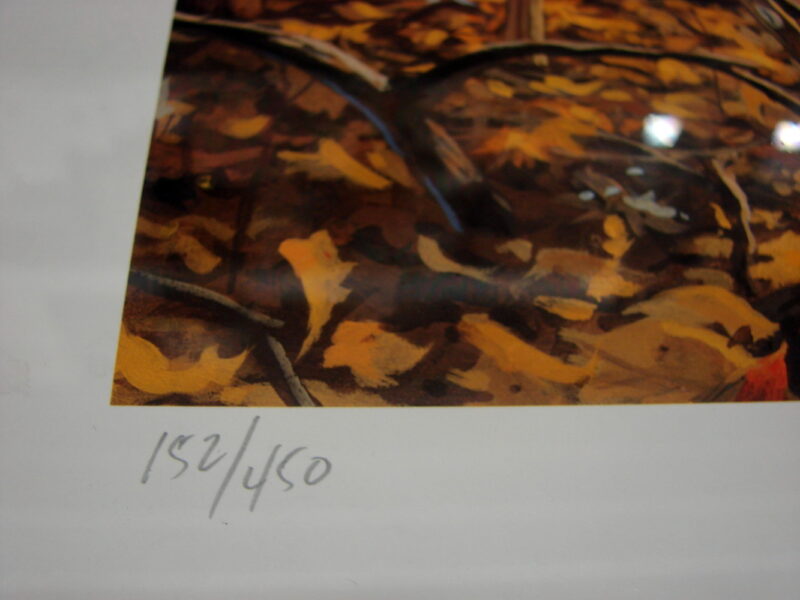 NOS Print Set/2 Bruce Miller Autumn Rendezvous and Autumn Gold Whitetail Deer, Moose-R-Us.Com Log Cabin Decor