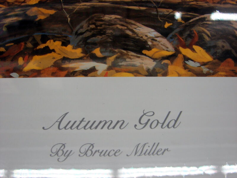 NOS Print Set/2 Bruce Miller Autumn Rendezvous and Autumn Gold Whitetail Deer, Moose-R-Us.Com Log Cabin Decor