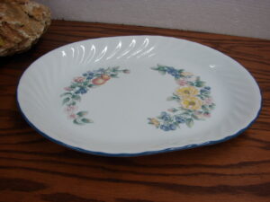 Corning Ware Blue Heather Floral Corelle Dinnerware Kitchen Accessories, Moose-R-Us.Com Log Cabin Decor