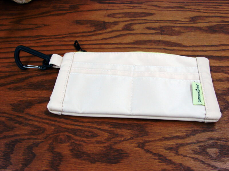 Pampered Chef Wallet Zipper Pouch Wallet Credit Card Holder, Moose-R-Us.Com Log Cabin Decor