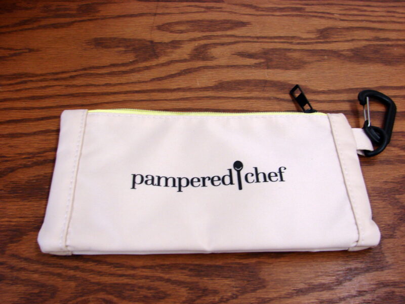 Pampered Chef Wallet Zipper Pouch Wallet Credit Card Holder, Moose-R-Us.Com Log Cabin Decor