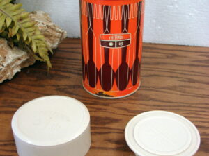 Vintage Red Black Plaid Aladdin Industries Lunch Box Thermos Bag, Moose-R-Us.Com Log Cabin Decor