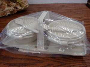 Brand New Tupperware Memory Mate Shutter Box Set/4 #1718 #1620, Moose-R-Us.Com Log Cabin Decor